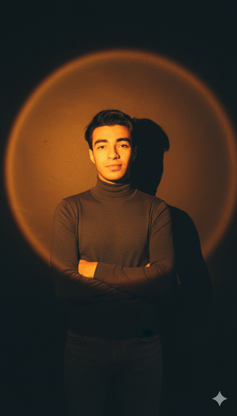 Moody Studio Portrait